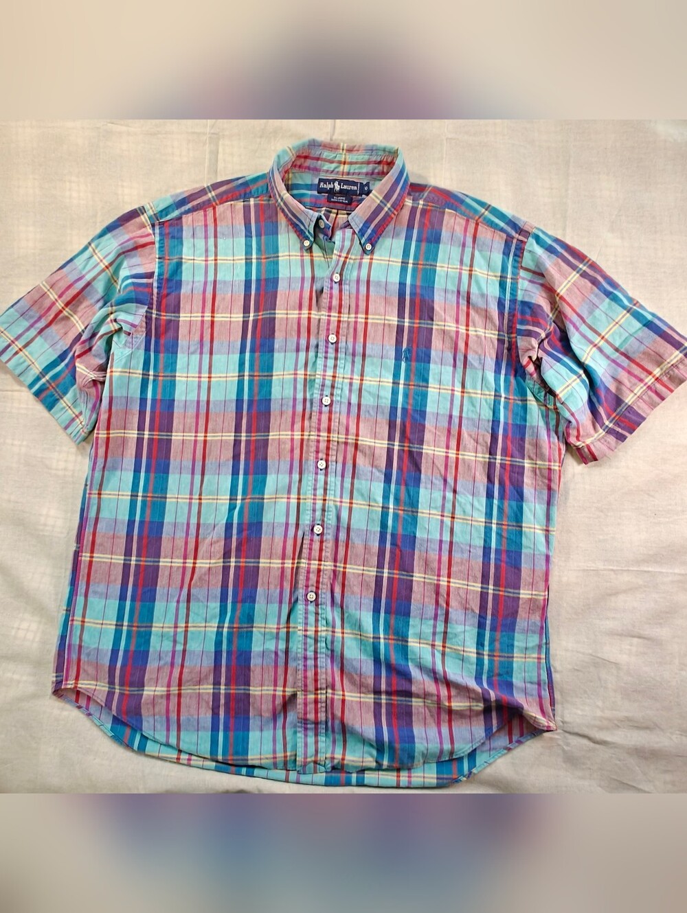 Ralph Lauren Multicolor Plaid Button-Down Shirt - Men